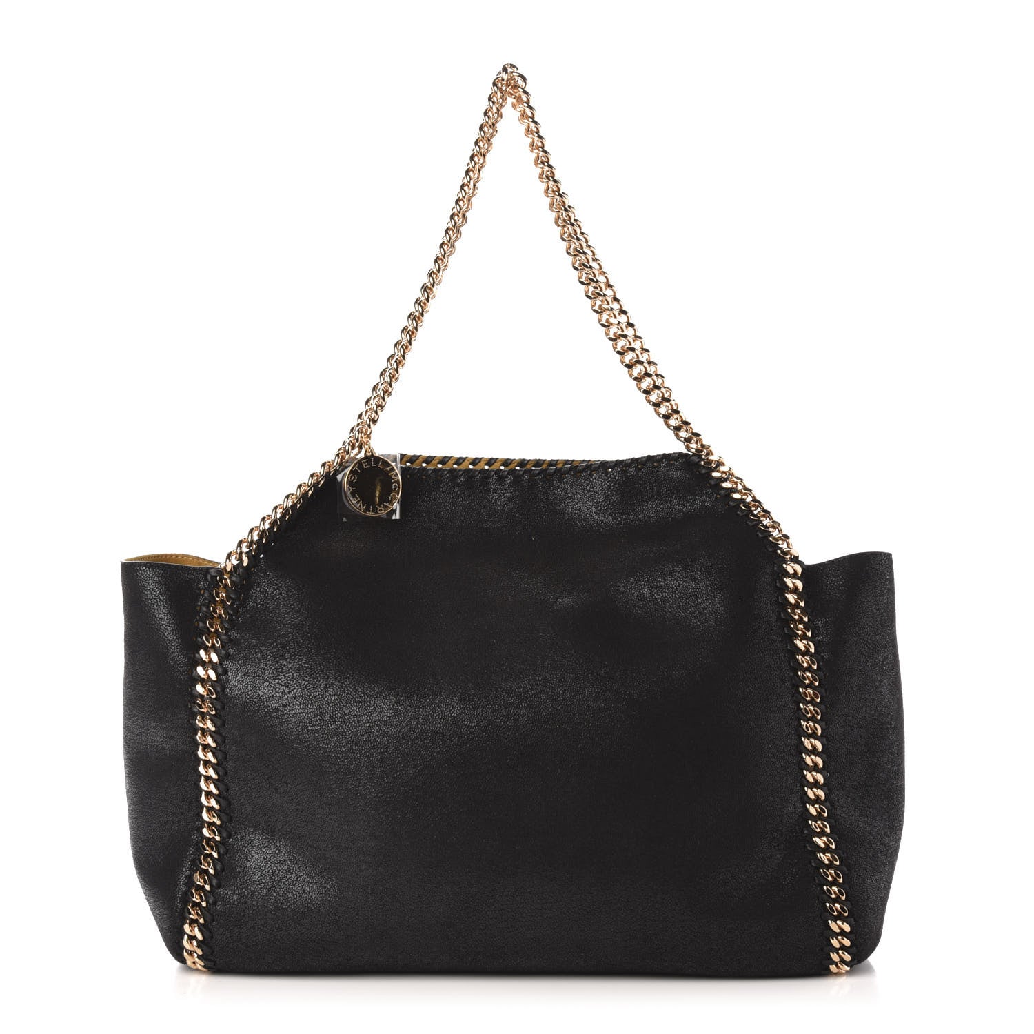 Stella McCartney Shaggy Deer Falabella Reversible Tote Black 3 of 11