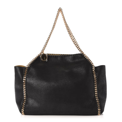 Stella McCartney Shaggy Deer Falabella Reversible Tote Black 3 of 11