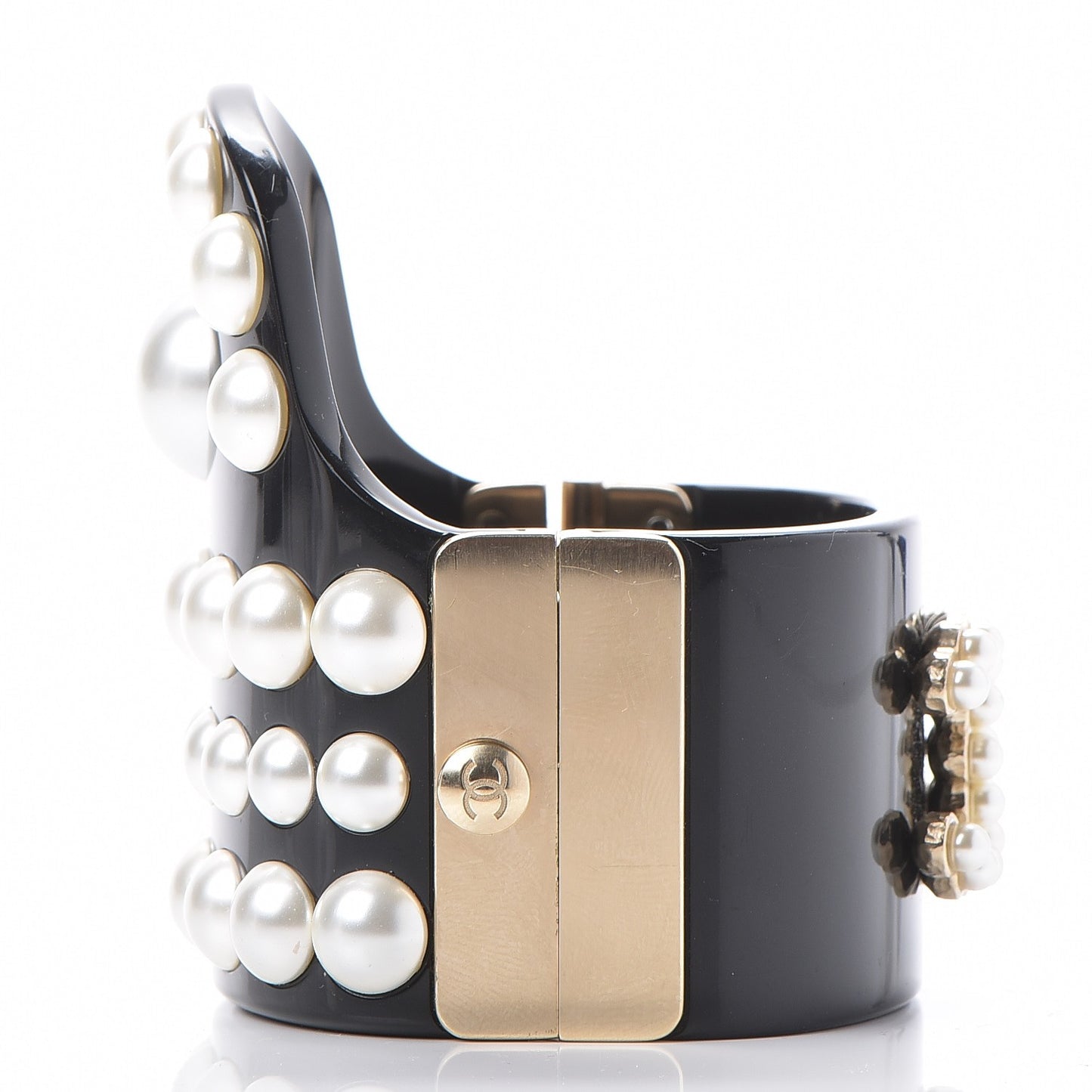 Resin Pearl CC Cuff Black