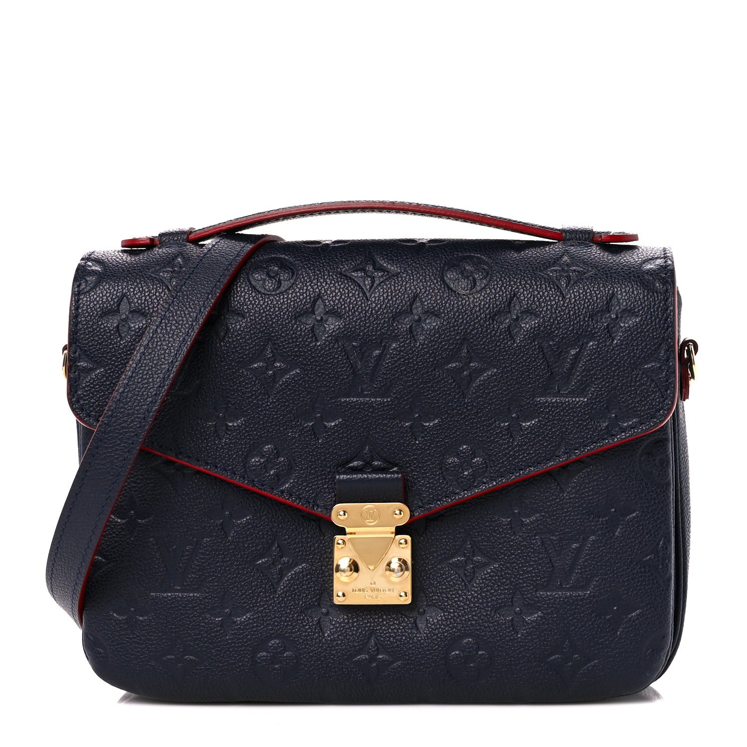 Louis Vuitton Empreinte Pochette Metis Marine Rouge 1 of 11