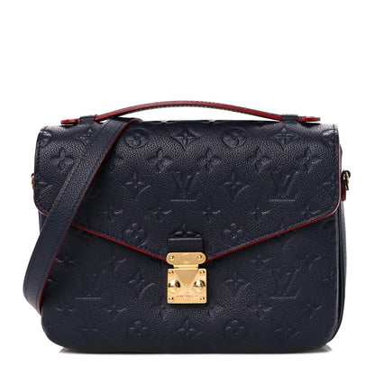 Louis Vuitton Empreinte Pochette Metis Marine Rouge 1 of 11