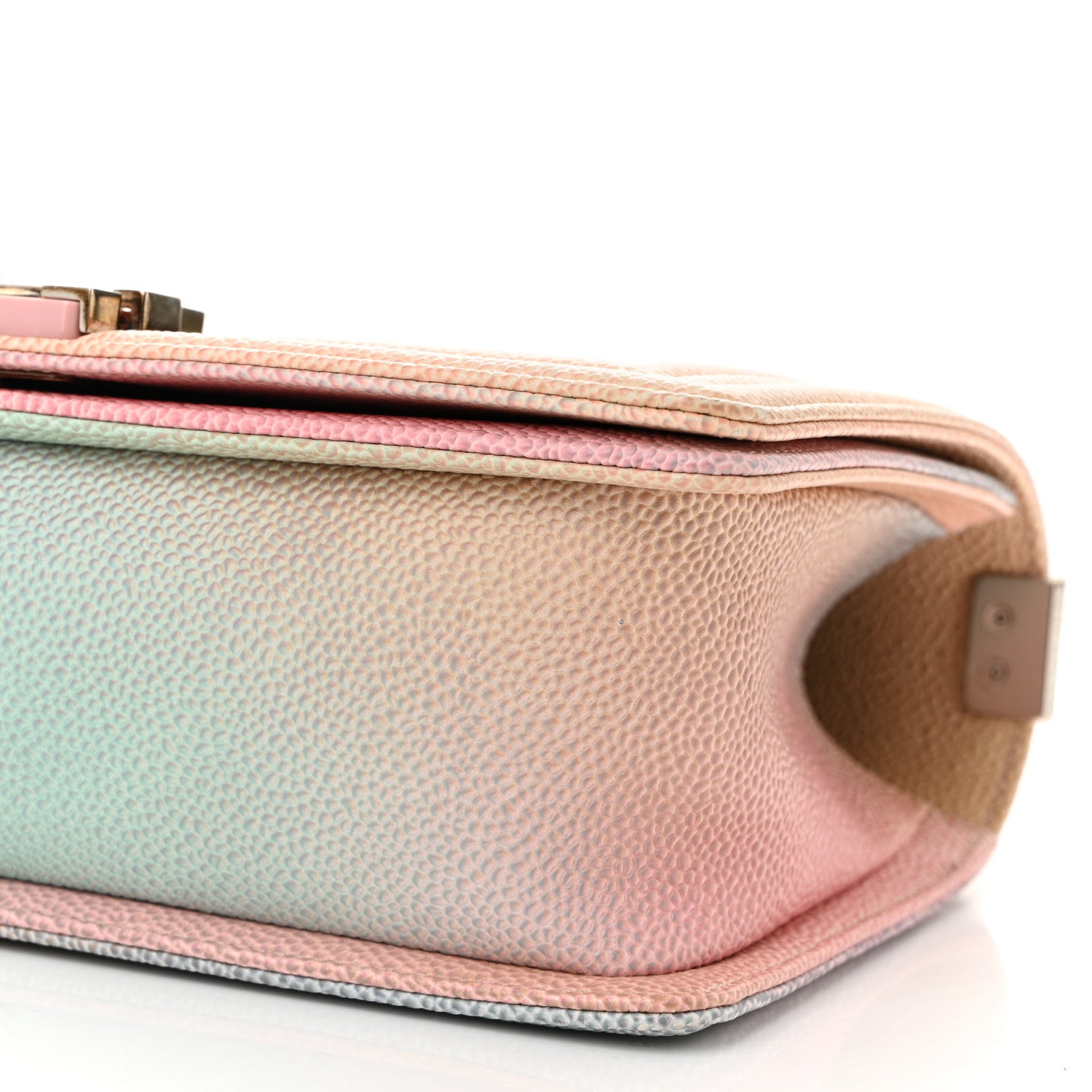 Chanel Caviar Quilted Medium Cuba Rainbow Boy Flap Multicolor 10 of 11