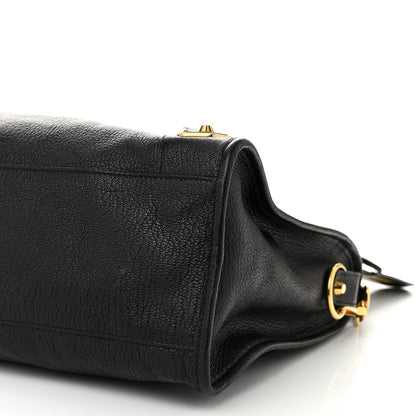 Balenciaga Chevre Gold Metallic Edge Hardware City Black 11 of 11