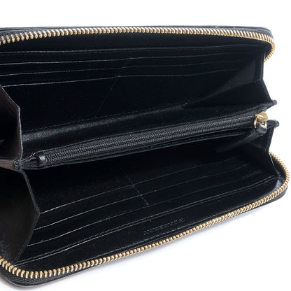 Burberry Smoked Check Zip Around Wallet 5 of 9