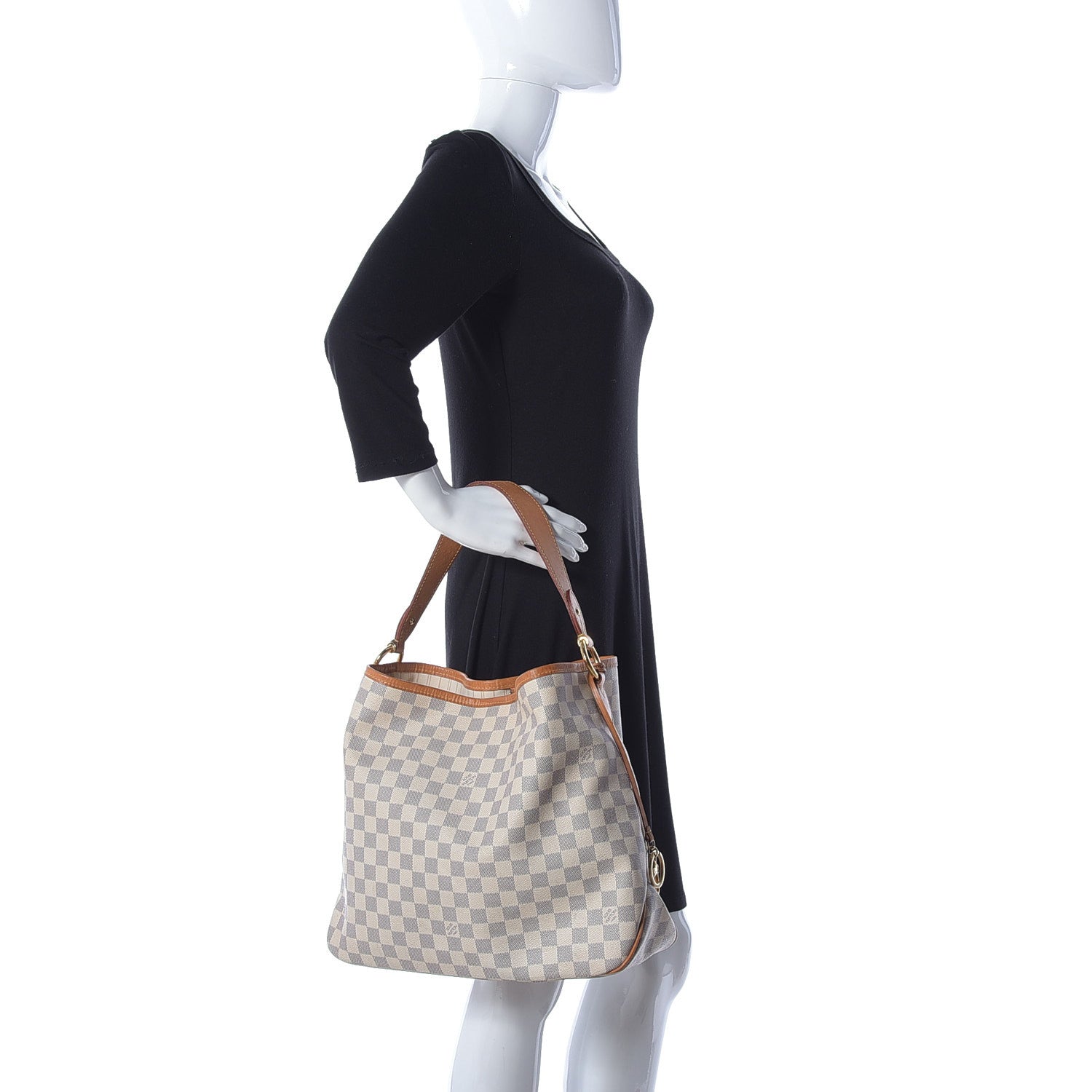 Louis Vuitton Damier Azur Delightful MM 2 of 29