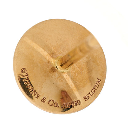 Tiffany 18K Rose Gold Diamond Metro Stud Earrings 4 of 4