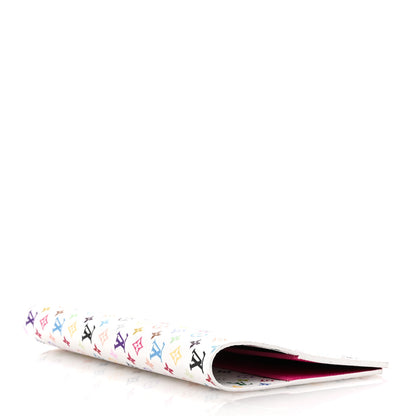 Louis Vuitton LV X TM Monogram Multicolor Emily Notebook Cover MM White 4 of 7