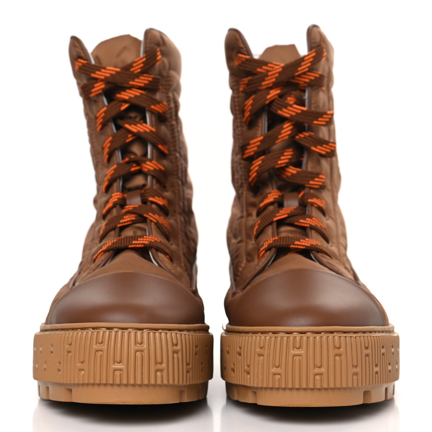 Calfskin Parachute Fresh Ankle Boots 38 Brun Amourette