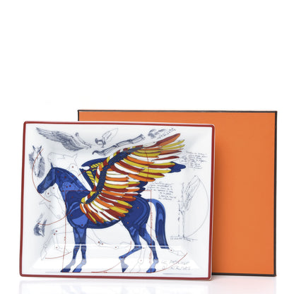 Hermes Porcelain Pegase Change Tray Anis Outremer 5 of 6