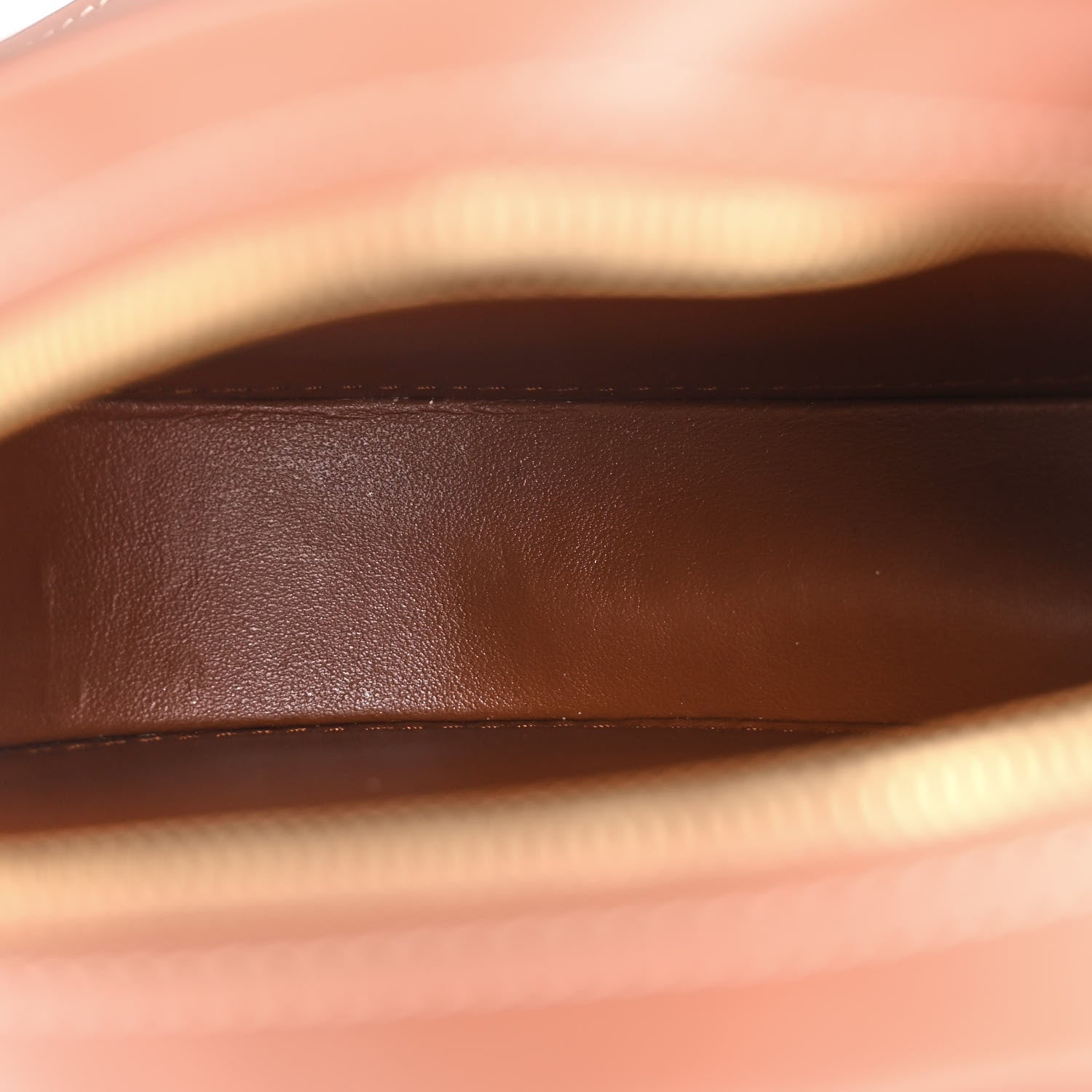 Celine Smooth Calfskin Cuir Small Triomphe Oval Crossbody Purse Tan 5 of 10