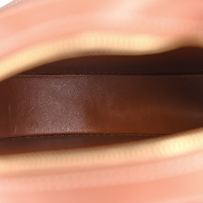 Celine Smooth Calfskin Cuir Small Triomphe Oval Crossbody Purse Tan 5 of 10