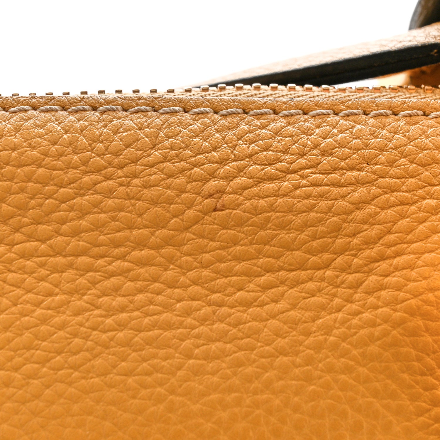 Chloe Calfskin Medium Marcie Satchel Sand Shell 14 of 14