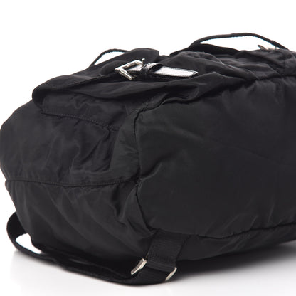 Prada Nylon Vela Medium Backpack Black 7 of 10