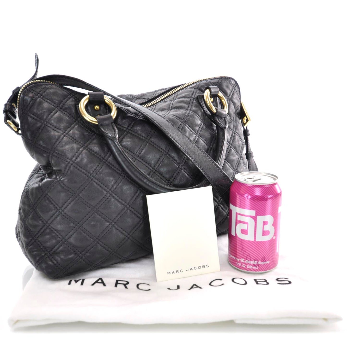 Quilted Rio Satchel Black