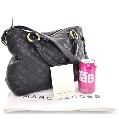 Marc Jacobs Quilted Rio Satchel Black 3 of 9