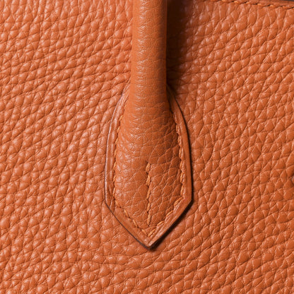 Hermes Togo Birkin 25 Orange 10 of 33