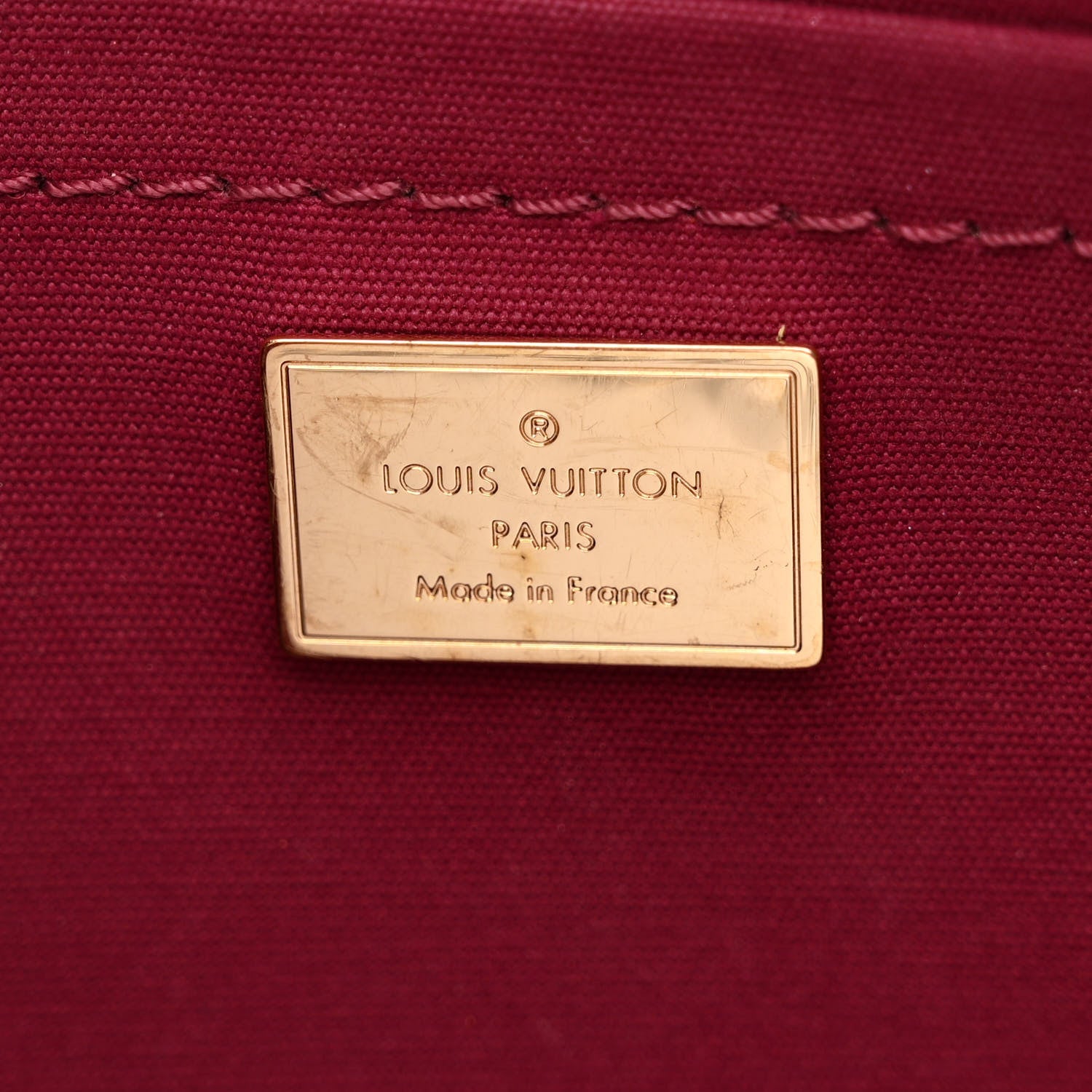 Louis Vuitton Vernis Santa Monica Clutch Magenta 6 of 12