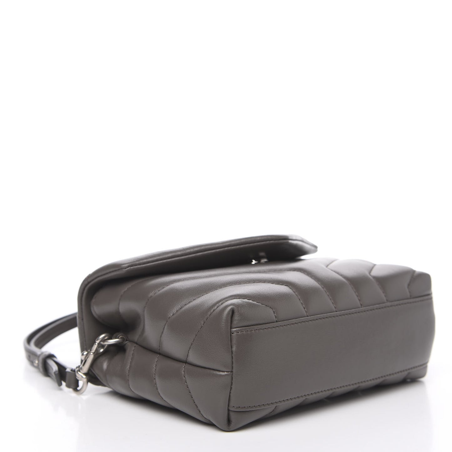Calfskin Y Quilted Monogram Toy Loulou Crossbody Bag Earth