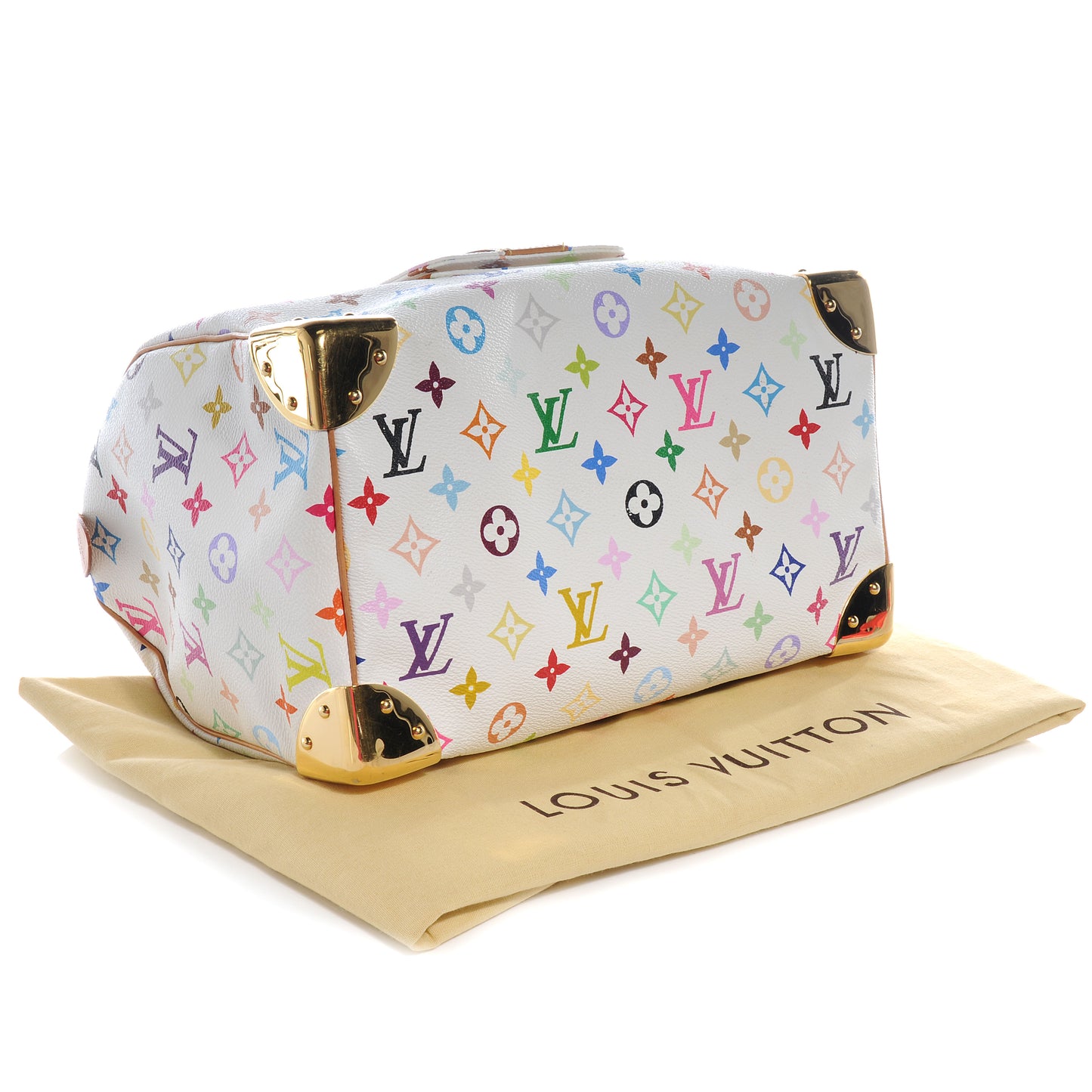 Monogram Multicolor Speedy 30 White