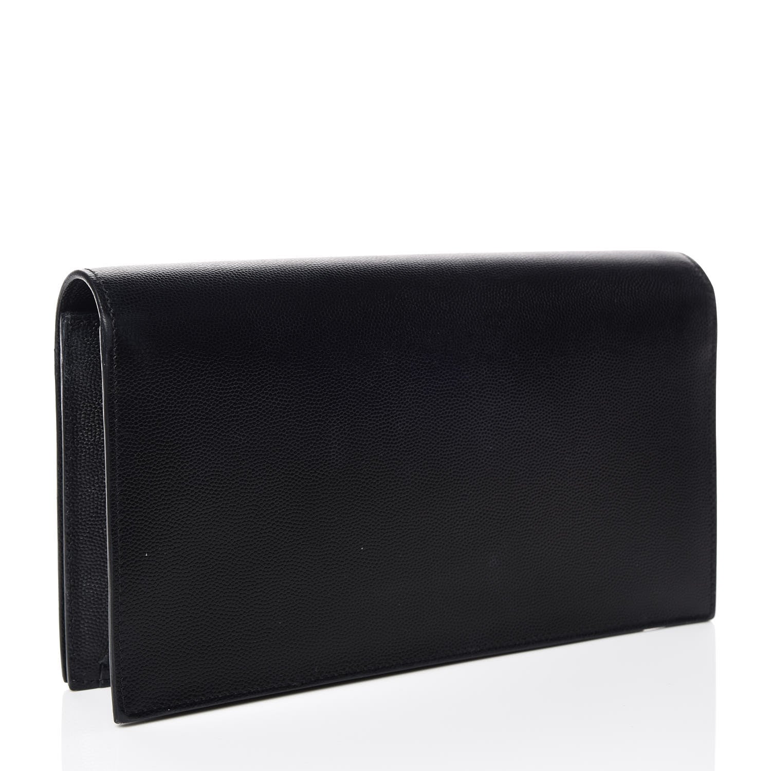 Saint Laurent Grain De Poudre Classic Monogram Kate Clutch Black 3 of 8