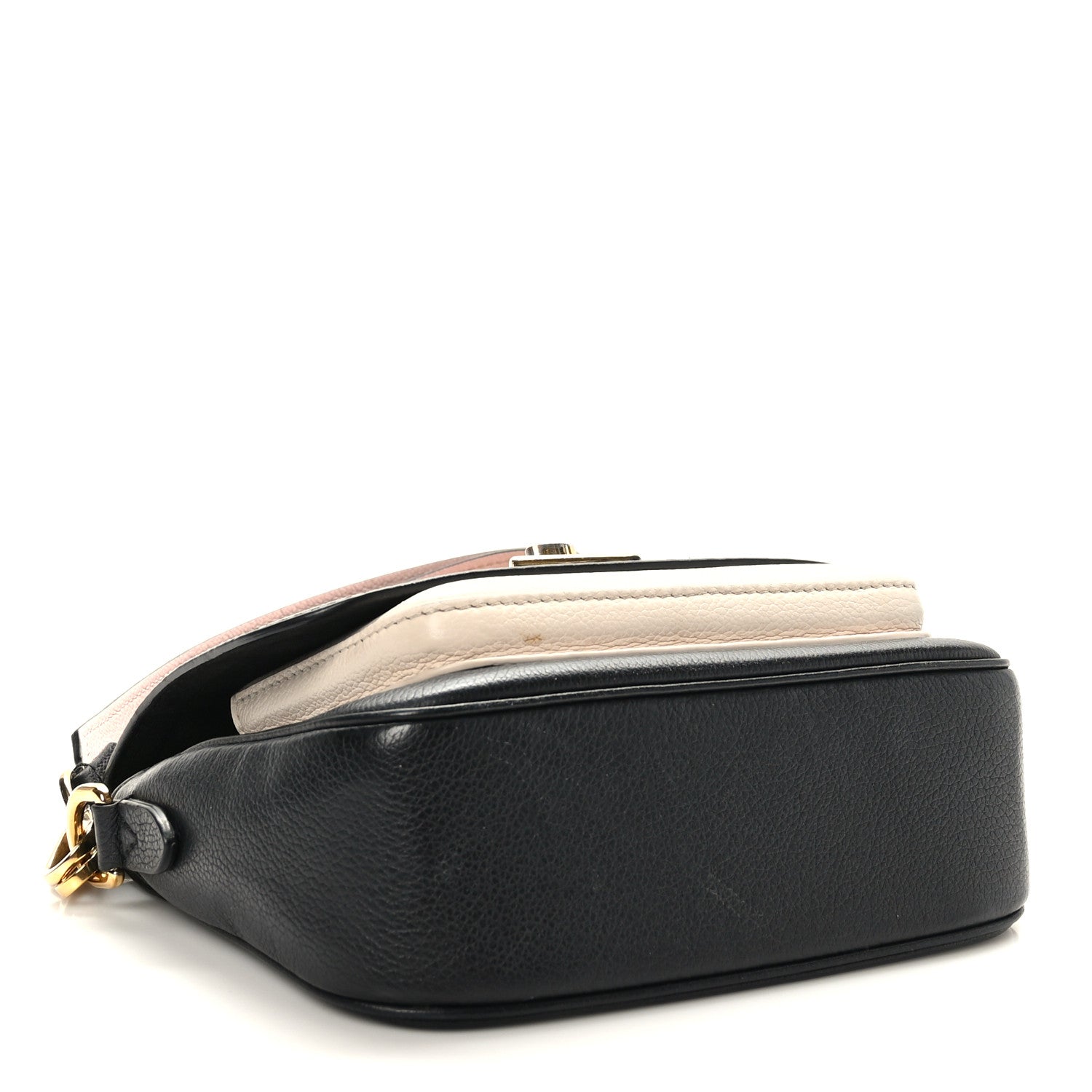 Louis Vuitton Grained Calfskin Lockme Tender Black 4 of 9