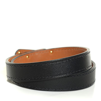 Hermes Chamonix Kelly Double Tour Bracelet M Black 3 of 8