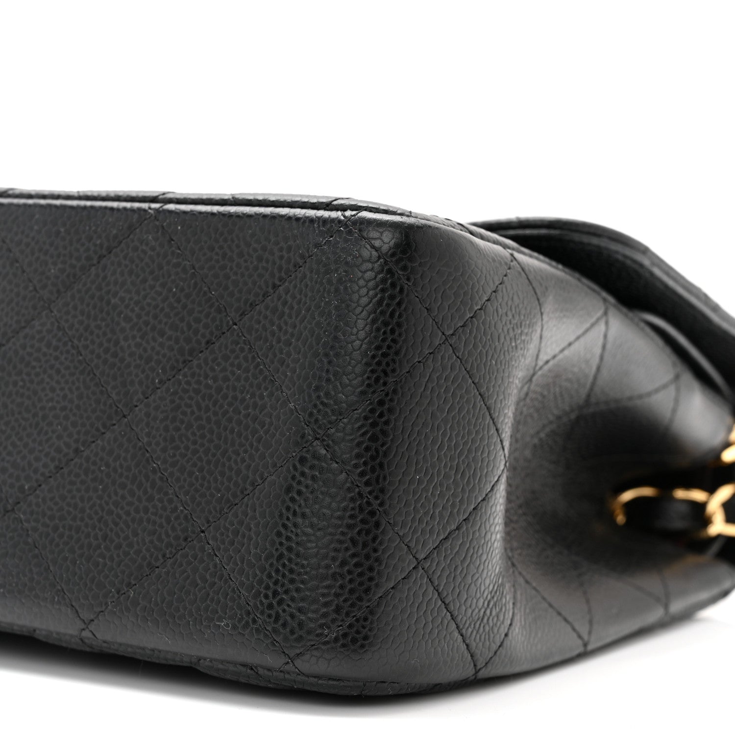Chanel Caviar Quilted Jumbo Double Flap Black 10 of 11
