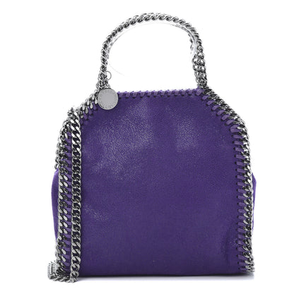 Stella McCartney Shaggy Deer Tiny Falabella Tote Bright Purple 1 of 10