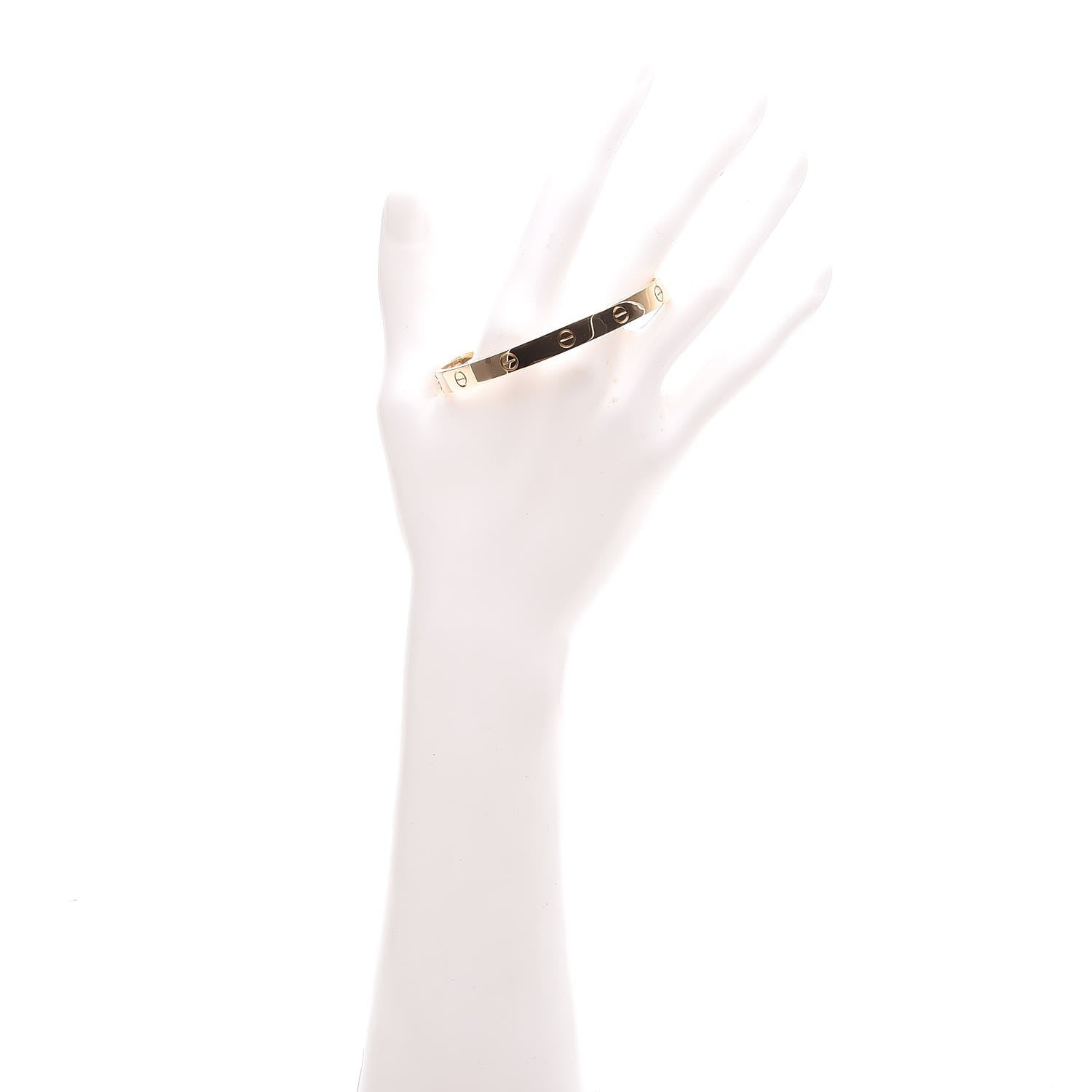 Cartier 18K Yellow Gold LOVE Bracelet 18 2 of 7