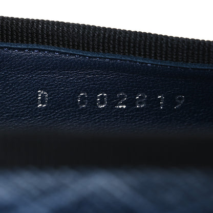 Chanel Denim Printed Quilt CC Cap Toe Ballerina Flats 36 Navy Blue Dark Grey 9 of 10