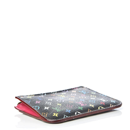 Louis Vuitton Monogram Multicolor Key Pouch Black Grenade 4 of 11