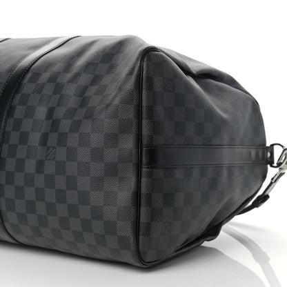 Louis Vuitton Damier Graphite Keepall Bandouliere 55 9 of 9