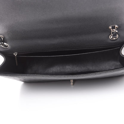 Chanel Caviar Quilted Maxi Single Flap Black 6 of 10
