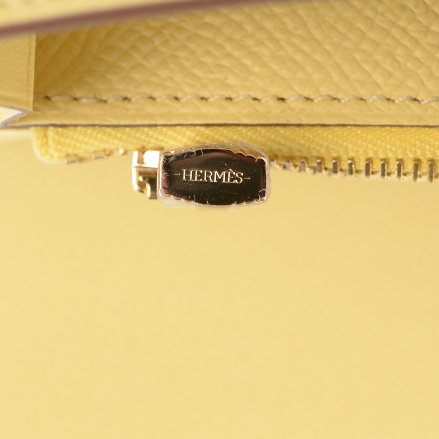 Hermes Epsom Kelly Longue Wallet Soufre 6 of 14