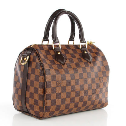 Louis Vuitton Damier Ebene Speedy Bandouliere 25 3 of 6