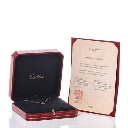 Cartier 18K Pink Gold Diamond Black Onyx XS Amulette de Cartier Pendant Necklace 6 of 6