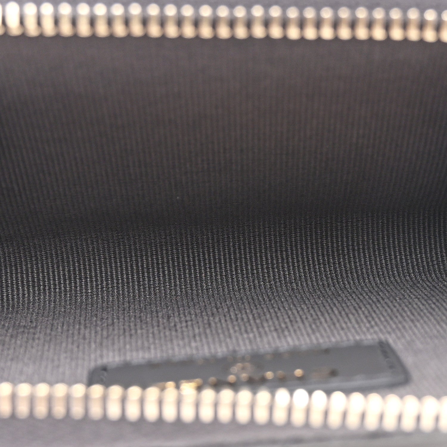 Chanel Caviar Quilted Zipped Key Holder Case Dark Gray 5 of 8
