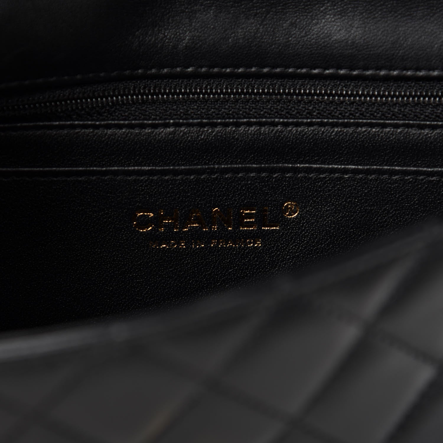 Chanel Lambskin Quilted Mini Rectangular Flap Black 8 of 11