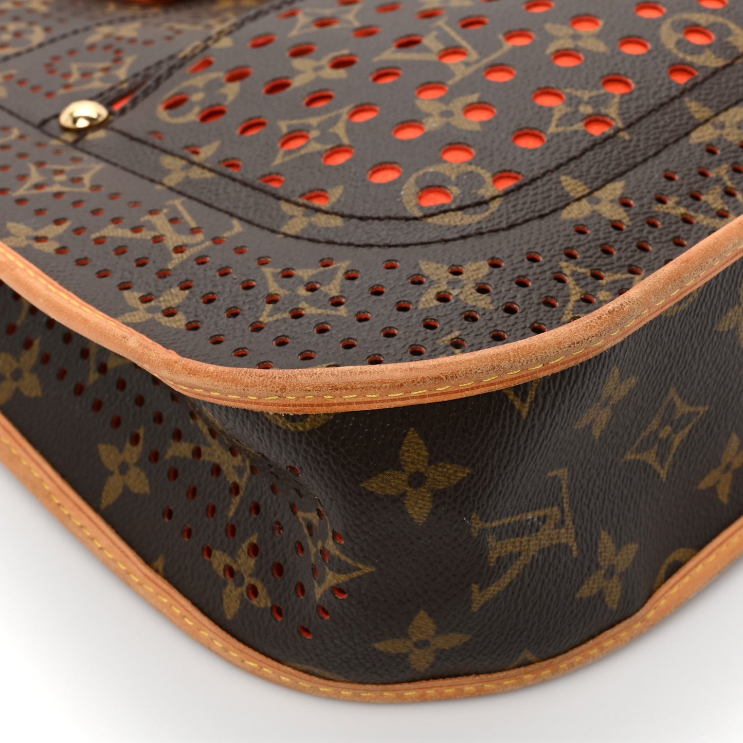 Monogram Perforated Musette Orange