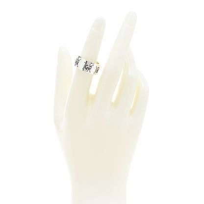 Gucci Sterling Silver GucciGhost Hamlet Skull Ring 51 5.75 2 of 8