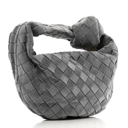 Bottega Veneta Suede Intrecciato Mini Jodie Thunder 3 of 10