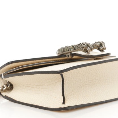 Gucci Dollar Calfskin Crystal Super Mini Dionysus Shoulder Bag Mystic White Black Diamond 8 of 10