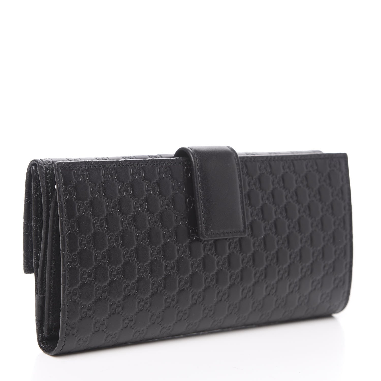 Gucci Microguccissima Continental Flap Wallet Black 2 of 9