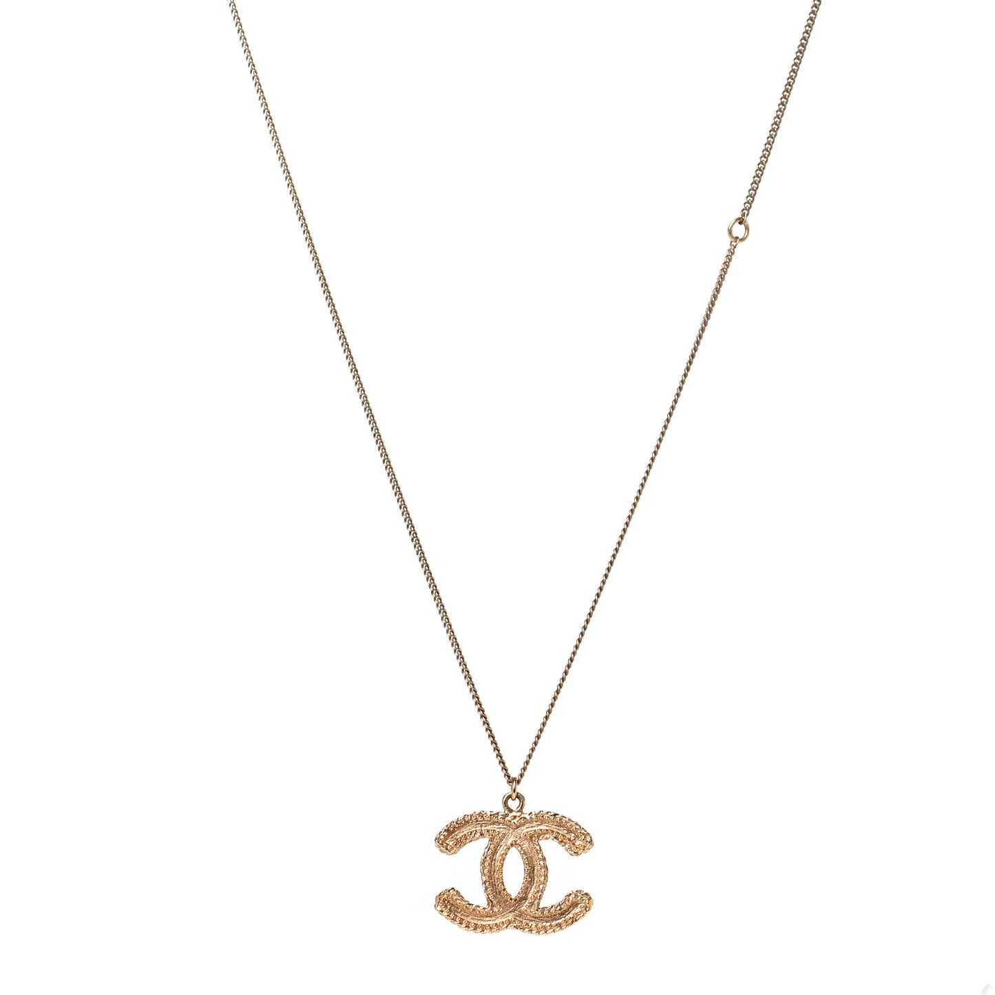 CC Necklace Matte Gold
