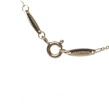 Tiffany 18K Yellow Gold Diamond .21ct Elsa Peretti Diamonds by the Yard Pendant Necklace 6 of 9