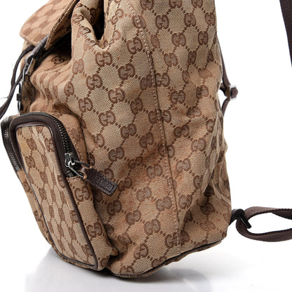 Gucci Monogram Backpack Dark Brown 11 of 11