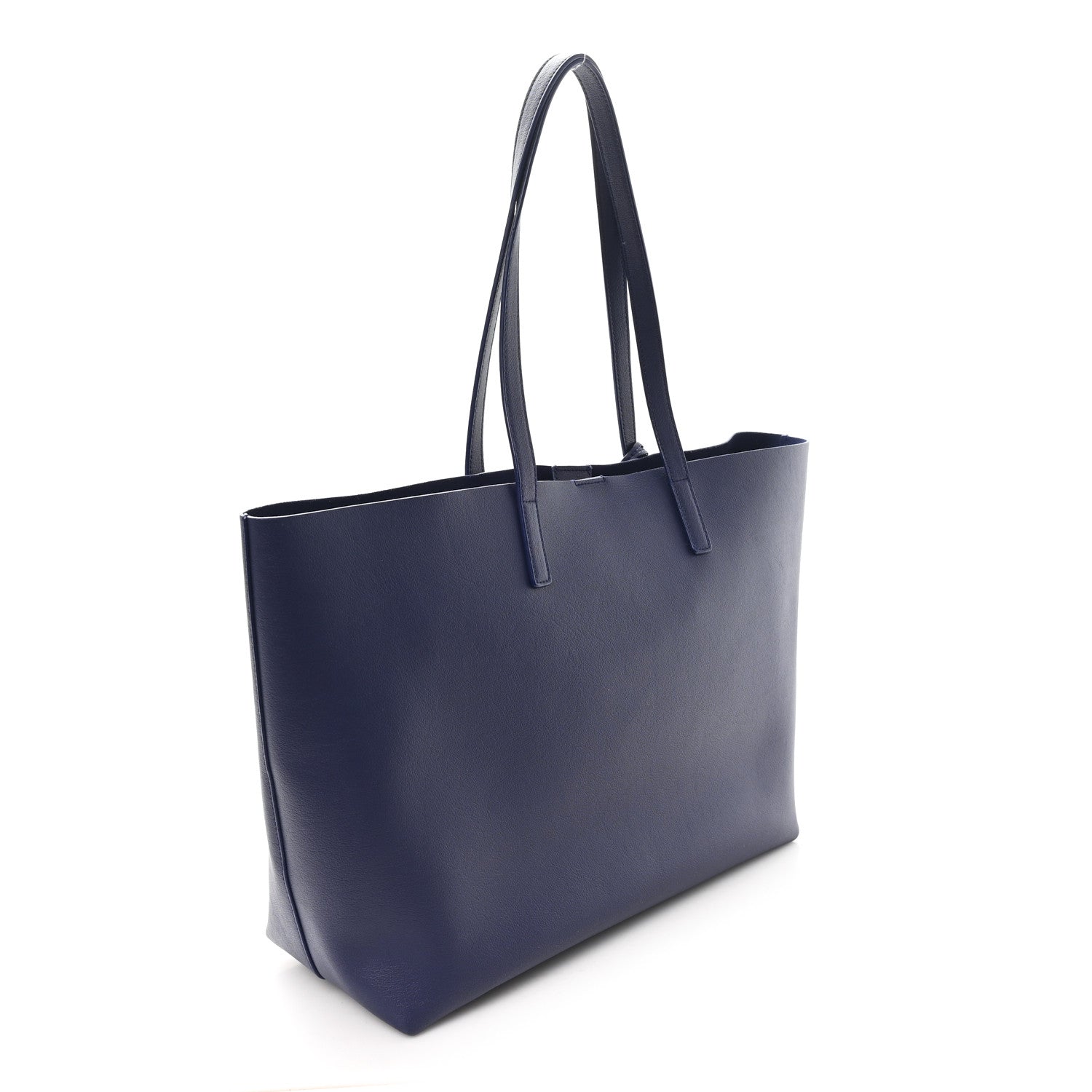 Saint Laurent Calfskin Large Shopping Tote Saphir 4 of 12