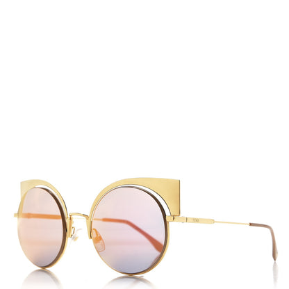 Fendi Sunglasses Eyeshine FF 0177/S Pink Gold | 1 of 7