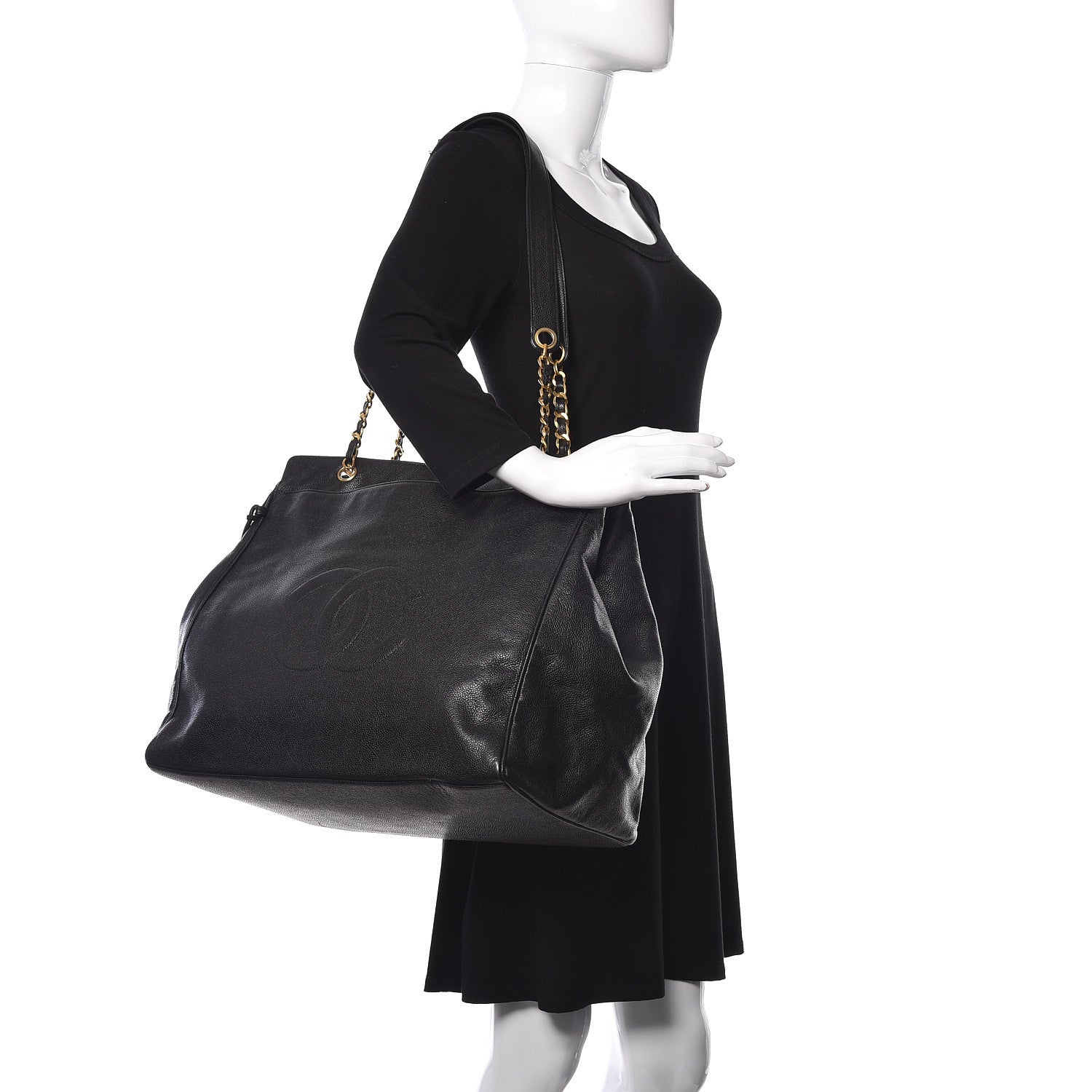 Chanel Caviar Timeless XL Weekender Bag Black 2 of 11