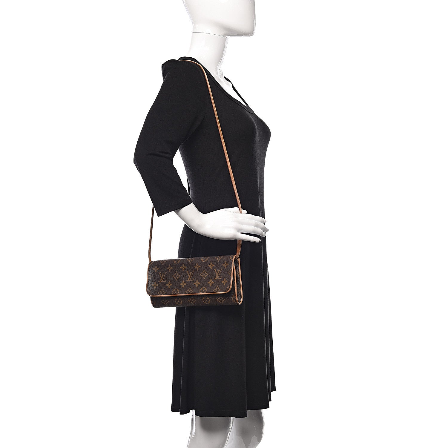 Louis Vuitton Monogram Pochette Twin GM 2 of 16
